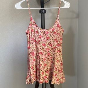 Floral tank top